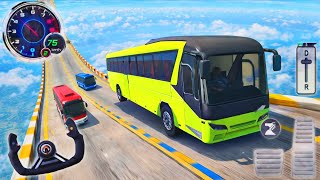 Impossible Bus Stunt Driving 2026 | Mega Ramp Racing Driving Simulator | Android GamePlay screenshot 1