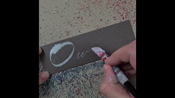 Splatter Calligraphy Name Request no.253