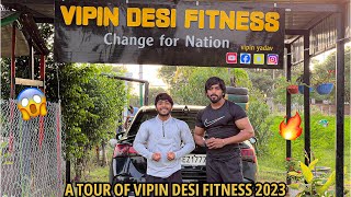 A Tour Of Vipin Desi Fitness 2023🔥 India’s First Free Gym With Nature 😱 | Vipin Yadav |