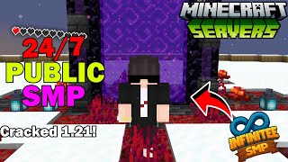 🧁 New Best Free Public Smp Server For Minecraft 🤯 | Java + Pe | 24/7 Online | Anyone Can Join 🪷