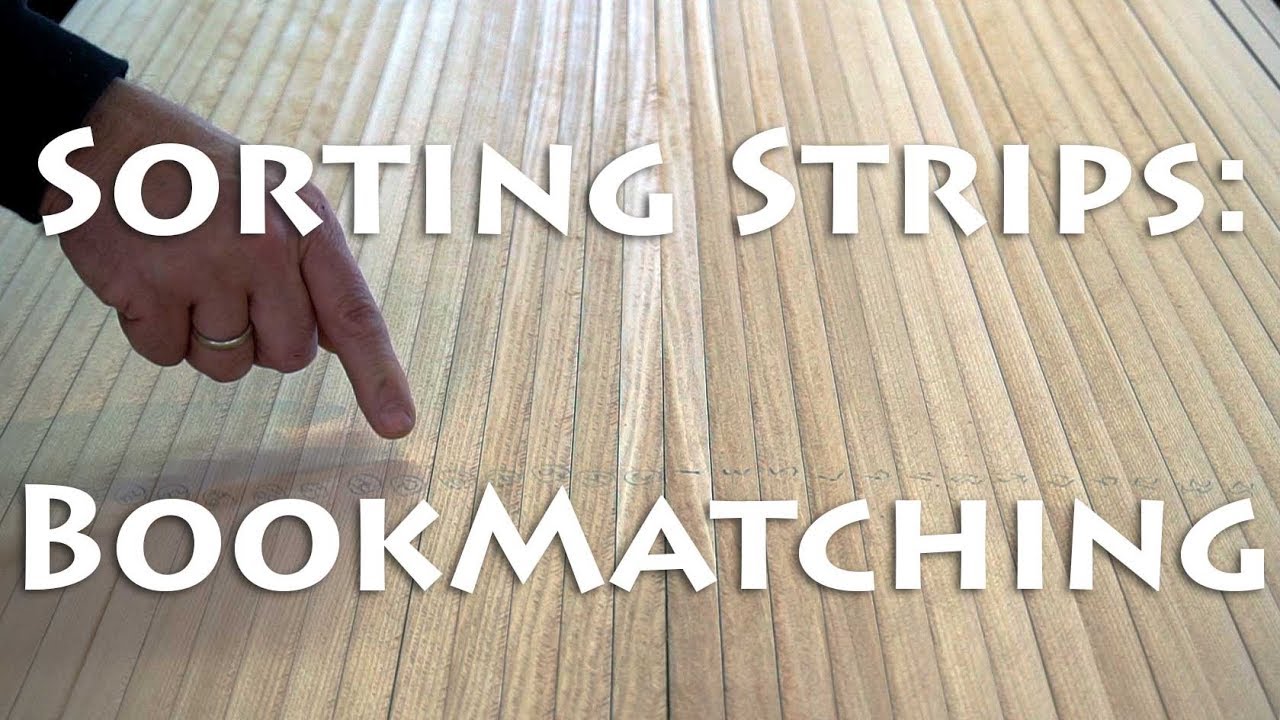 Sorting Strips for Bookmatching -  microBootlegger Sport - E8