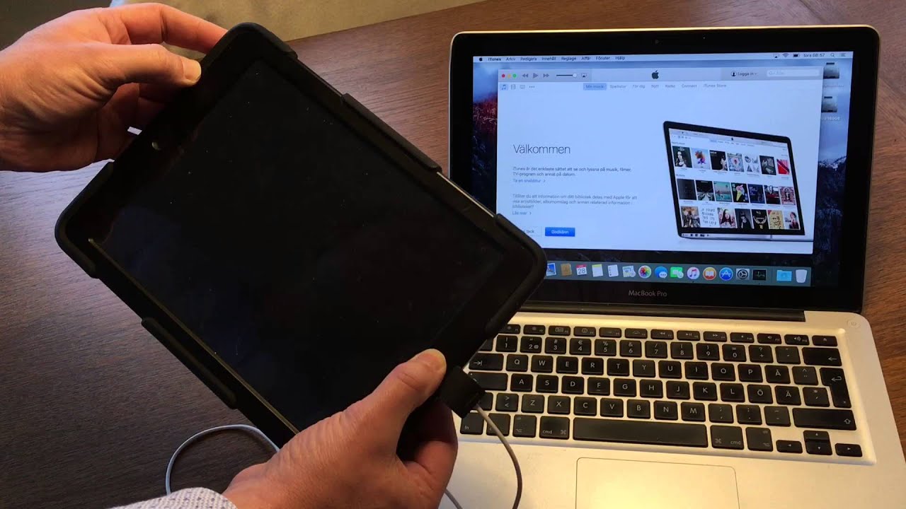 Ipad Avaktiverad Anslut Till Itunes