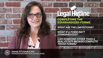 Legal Hotline: Completing Standardized Forms