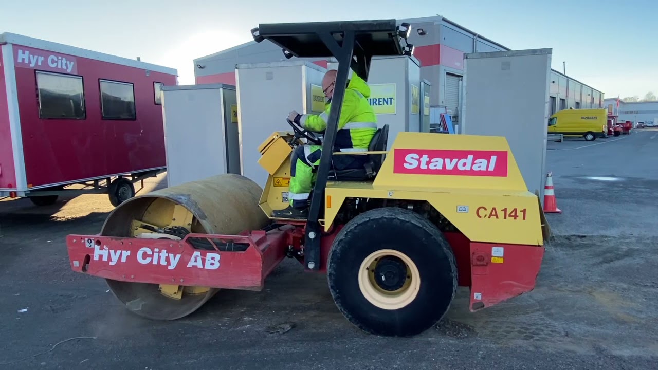 Envalsvält Dynapac CA141D