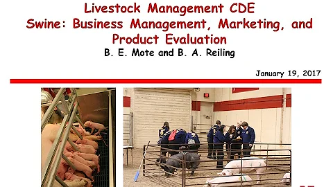 Swine   Busn, Mkt, & Products, 2 9 17