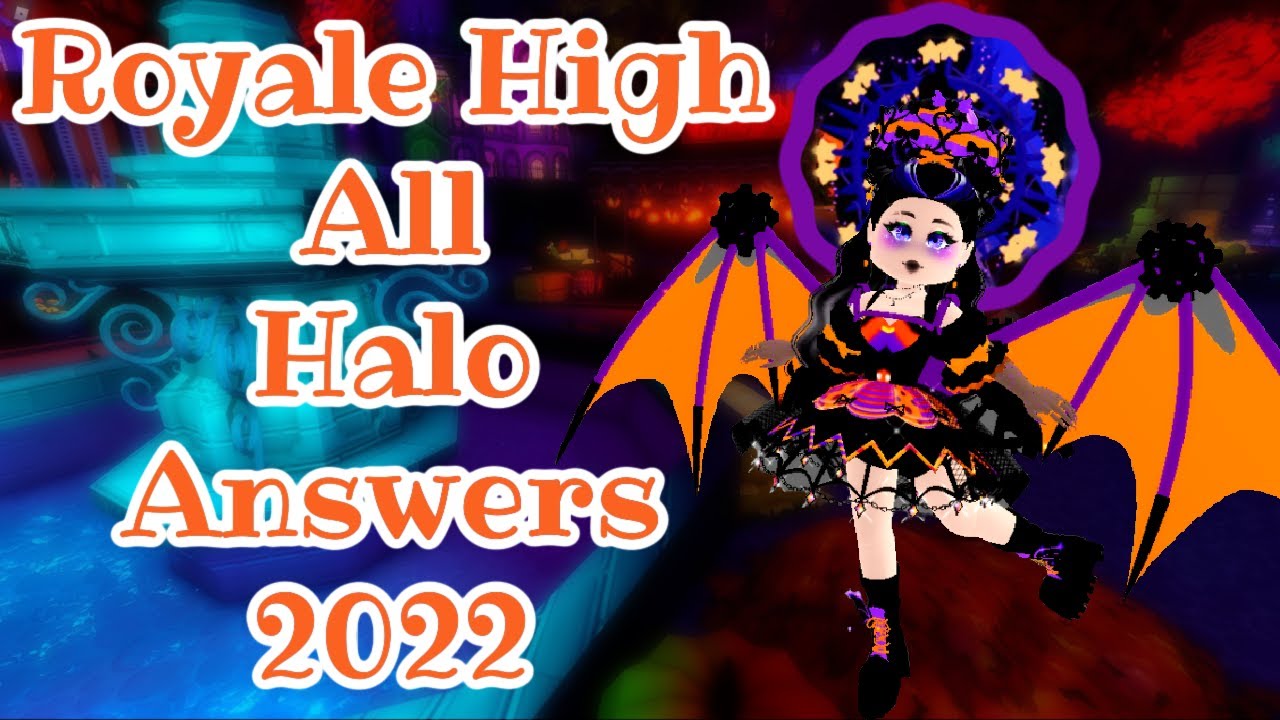 All Halo Answers Royale High Roblox 2022 YouTube