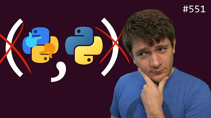 tuple syntax doesn't have parens (beginner - intermediate) anthony explains #551