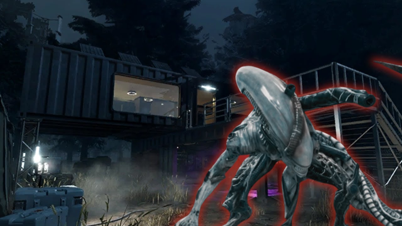 Xenomorph Gameplay No commentary shelter Wood | DBD - YouTube