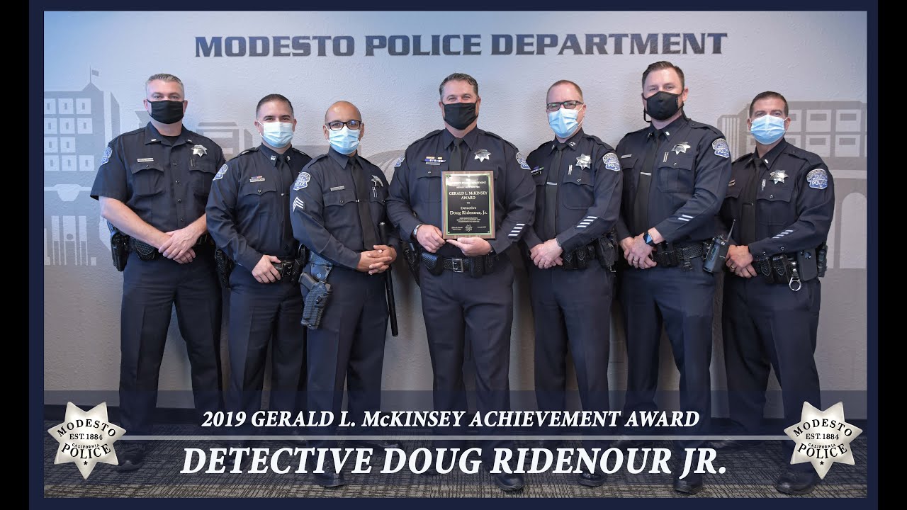 Doug Ridenour Jr DETECTIVE DOUG RIDENOUR JR RECEIVES 2019 GERALD McKINSEY ACHIEVEMENT ...