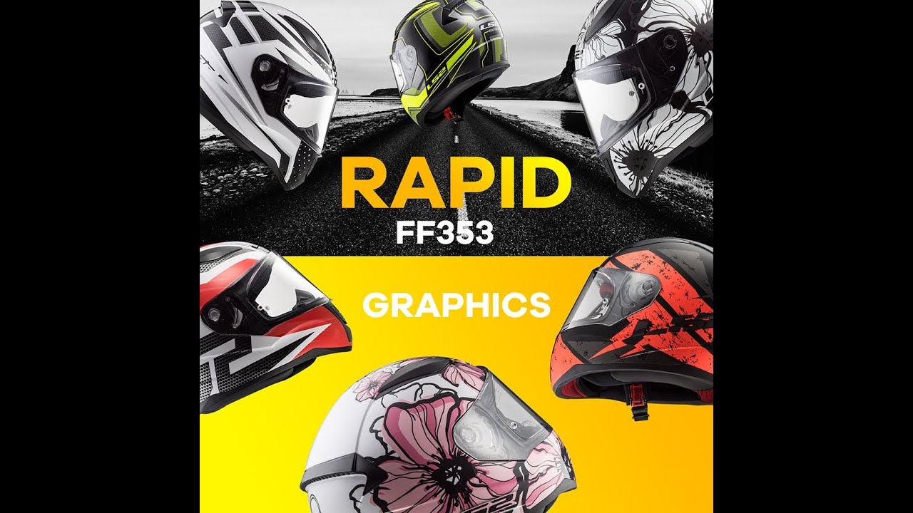 LS2 FF353 Rapid Crypt Helmet FortNine