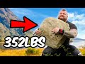 Strongman Lifts STRATHMORE OF DURNESS STONE!!! (160KG/352lbs) - Scotland Tour Day 3 - Eddie Hall