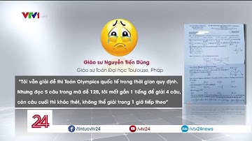 Kì thi THPT Quốc Gia 2018 Môn Toán - Điểm cao hay thấp là do may mắn mà