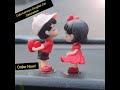 Cute Cartoon Couple Car Dashboard Decoration – Romantic Auto Ornament Gift Anime Couple.