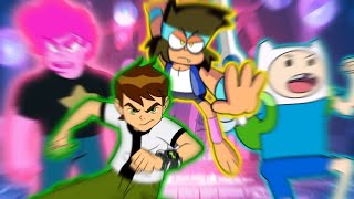 OK K.O Steven Universe Adventure Time and Ben 10 AMV same old war