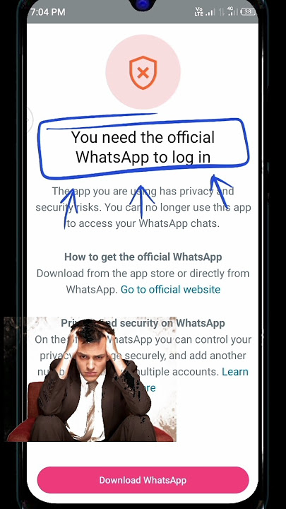 You need the official whatsapp tolog in gb whatsapp #technicalchhora#gbwhatsapp #whatsapp