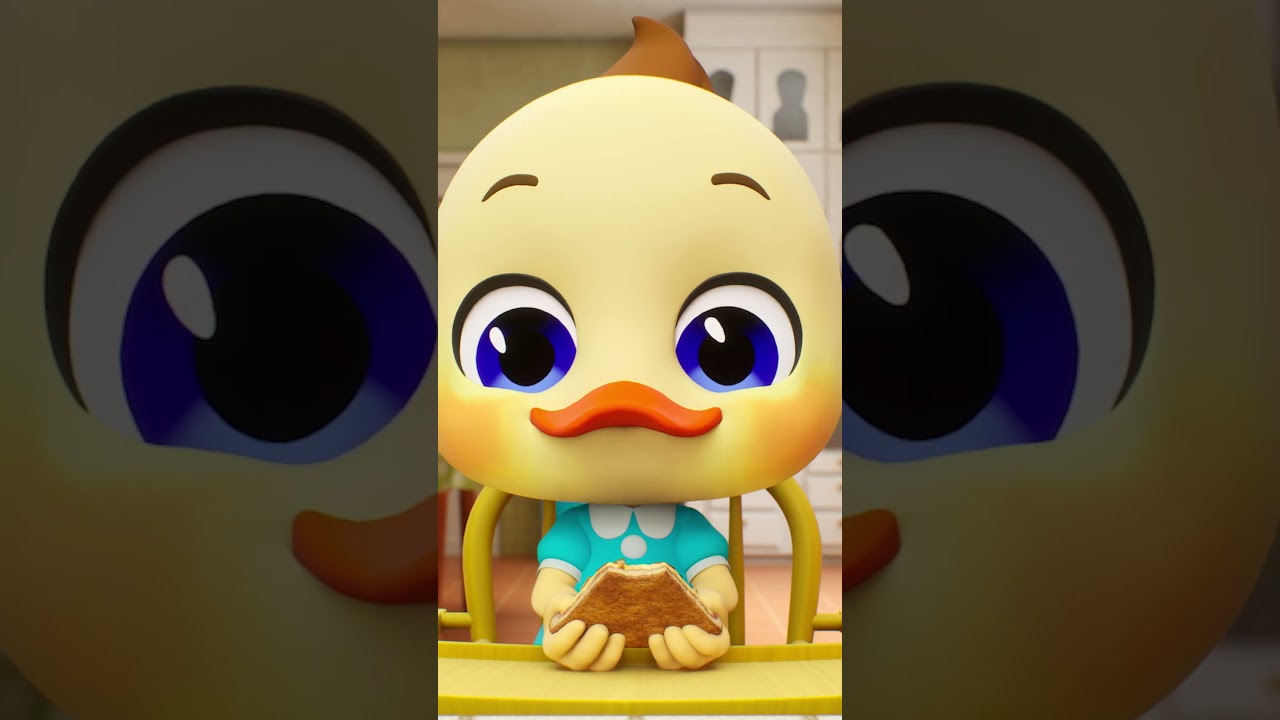 Sharing delicious pizza!🍕 | Nursery Rhymes & Kids Songs #shorts @Ducklingdo
