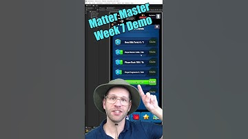 MatterMaster Demo! - Week 7 - Mobile Game Dev Challenge - Island Studios  #unity #learnto #beta
