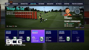 Fifa 21 Skill Games Long Pass Through The Gap