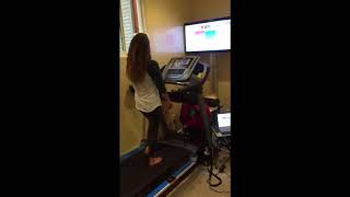 Christy Marks: Biofeedback Treadmill Gait Load Response 1MPH 75 Cadence (Via OptoGait) 08222017