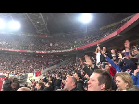 AJAX - PSV (1 - 0 ) 19-1-2014 : En koop er nog maar 10!