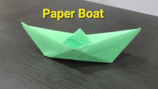 How To Make a Paper Boat| Origami | Easy to make