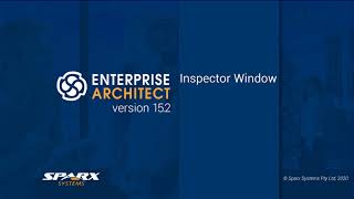 Enterprise Architect 15.2 the New Inspector window