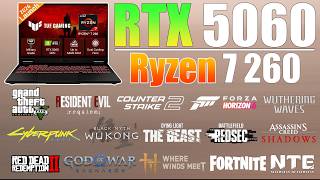 ASUS TUF A16 RTX 5060 + RYZEN 7 260 IN 2026 – Worth Buying (18 Games Tested)