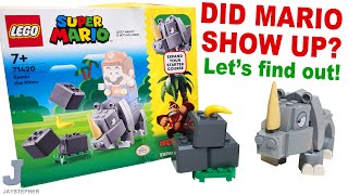 LEGO Super Mario 2023 Rambi The Rhino 71420 Unboxing & Review