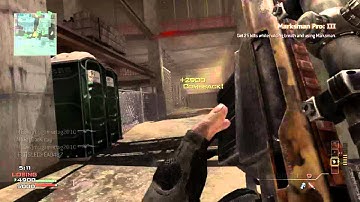 MW3 Barret 50 Cal. Epic Kill Feed