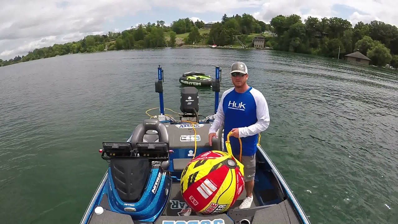 can you ski behind a bass boat