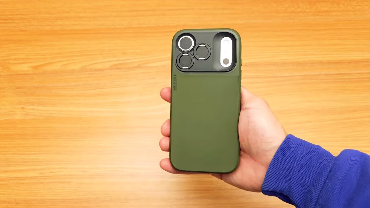 Moment Camera Case for iPhone 17 Pro Olive - YouTube