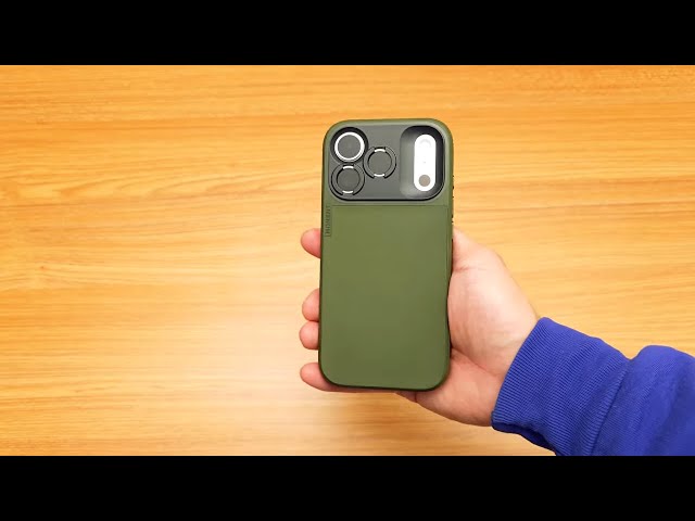 Moment Camera Case for iPhone 17 Pro Olive - YouTube