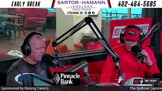 Husker Football Fall Camp Begins | Early Break w/ Sip, Jake & Bill Busch: August 5th, 2026
