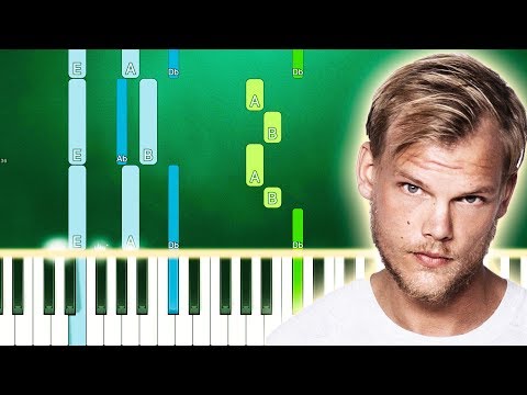 Avicii - Trouble (Piano Tutorial) By MUSICHELP