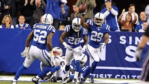 Mike Adams Intercepts Brady Twice || Colts vs Patriots Week 11 2014