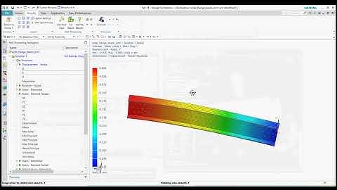 Siemens NX Simulation Tutorial (Part 2) – Apply Loads & Constraints to a Flange Beam