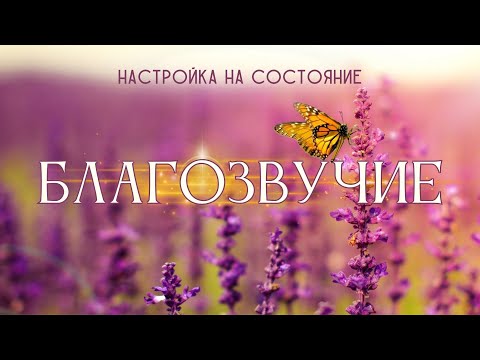 Благозвучие. Настройка на