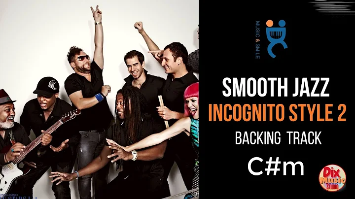 Smooth jazz Backing track  -  Incognito Style 2  in C# minor (96 bpm)