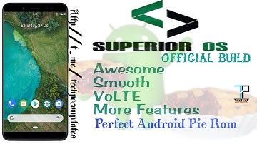 Android Pie On Redmi 4/4x Santoni | Superior Os Official | Perfect Rom For Daily users #Techpoco