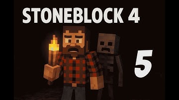 Stone Block 4 Episode 5:  Making Steel and Storage!