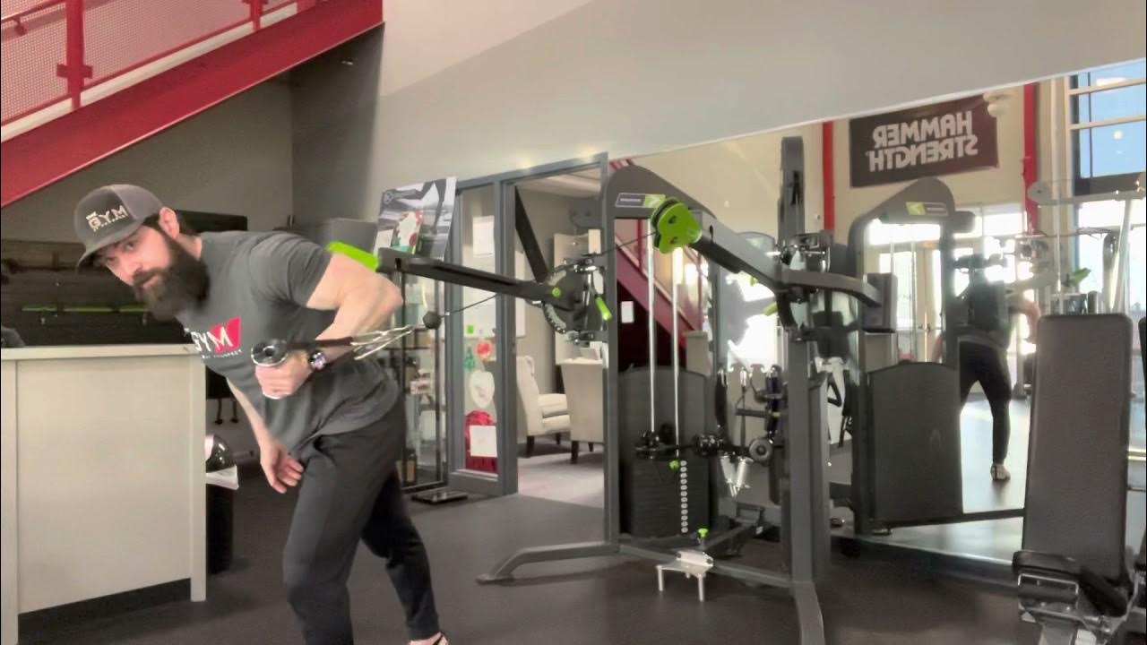 Cable bicep short head curl lengthened YouTube