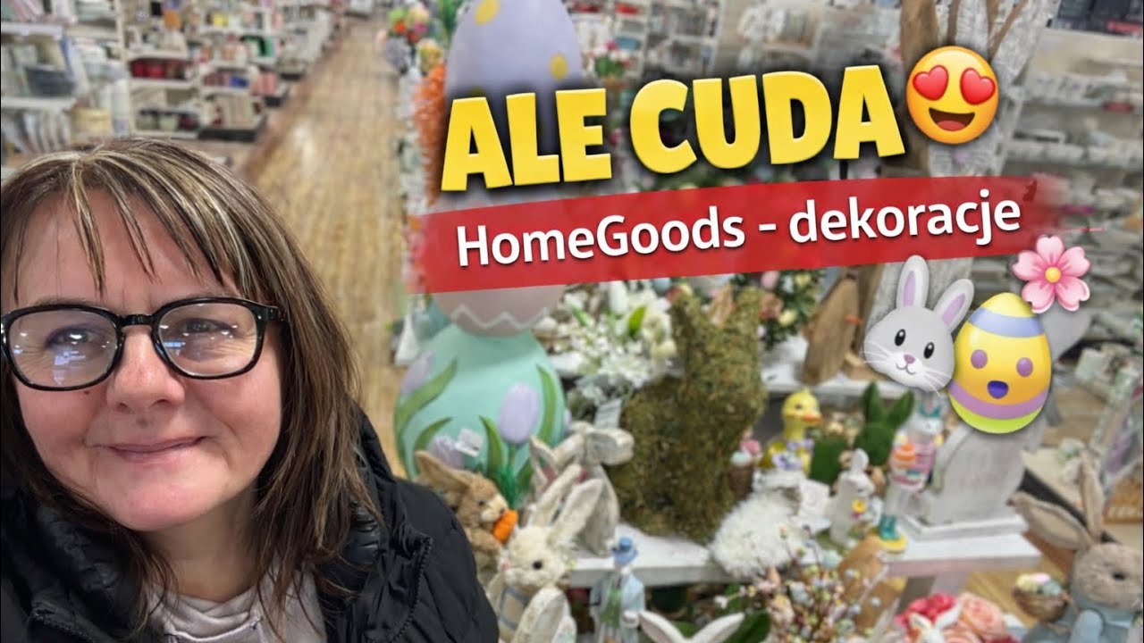 🇺🇸HomeGoods oszalało! Świąteczne dekoracje w USA 🐰🌸