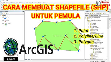 Membuat SHP (Shapefile) dan edit atribut tabel  di ArcGis | How to Create Shapefile in ArcGis