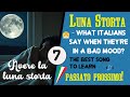 Learn Italian with Songs | Italian Expression Luna Storta 🌙