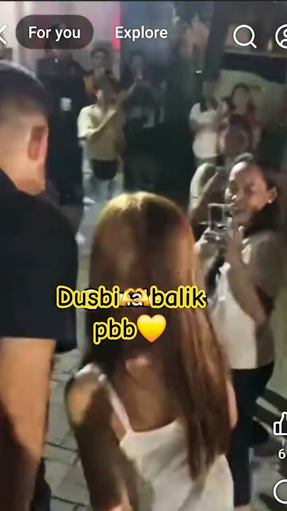 dusbi back to pbb they're really together🫶💛#pbbcollab #pbbupdates #pbb #abscbn #gma #shorts #fypシ...
