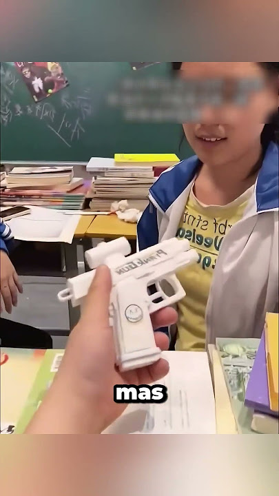 This water gun has a crazy trick