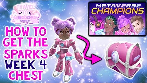 [EVENT] Week 4 - Travel to Unicorn Island Obby - Sparks Kilowatt Secret Package - Metaverse Champion