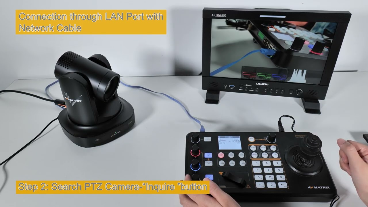 AVMATRIX PKC3000 CONNECTION - YouTube