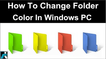 How To Change Folder Color In Windows 7 8 10 - 2018