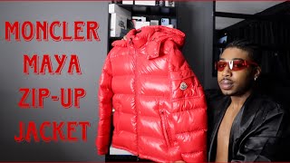 MONCLER MAYA JACKET REAL REVIEW - IS IT WORTH IT? | SIZING + TRY ON‼️ | 2FLYB